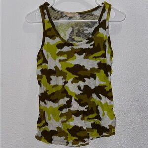 Michael Kors Camouflage Tank Top